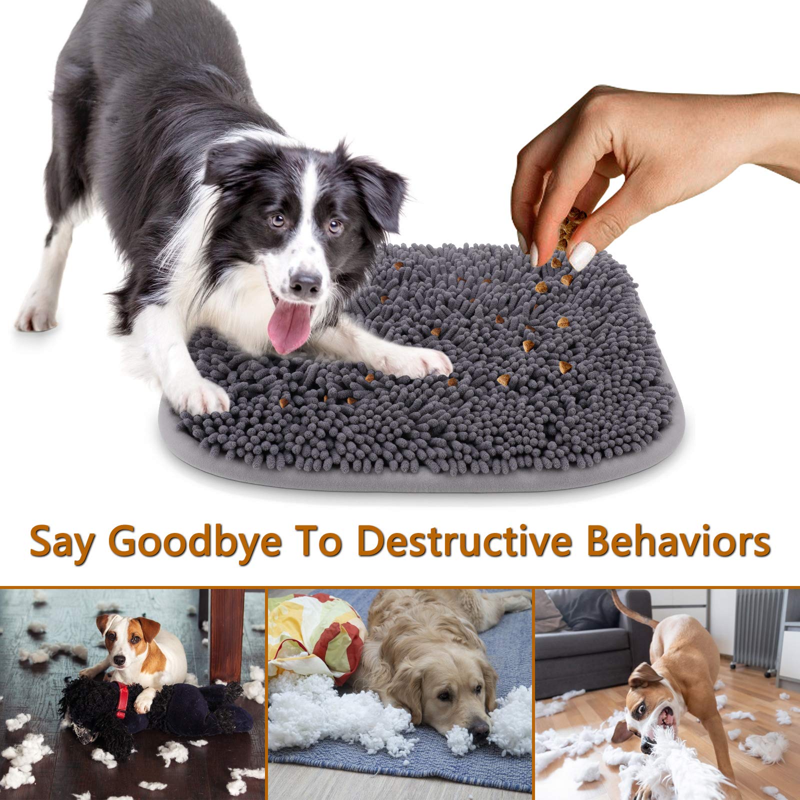 Rundik Tapis d'olfaction, sans odeur et non toxique pour chien.