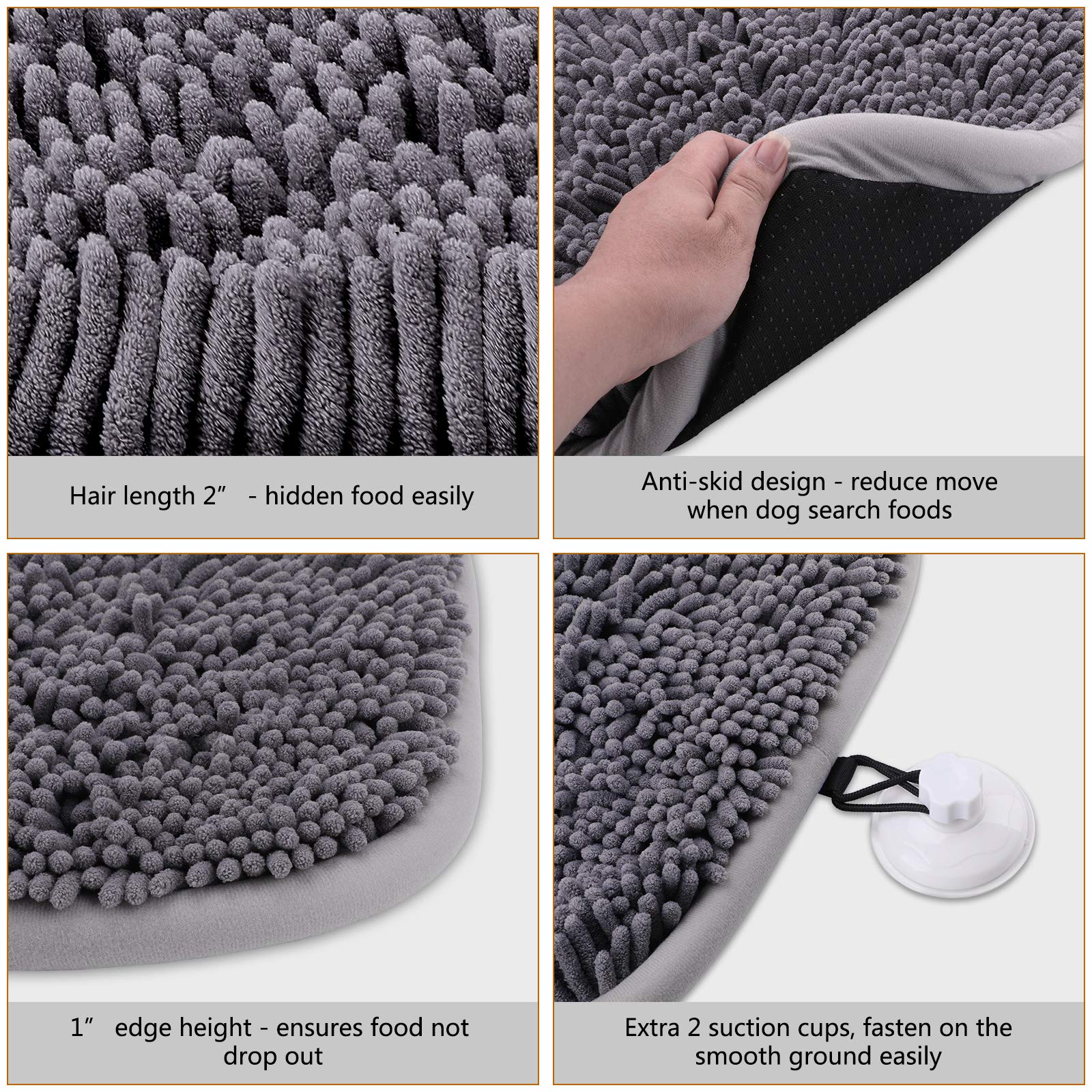 Rundik tapis-olfactif tissu-feutre durable: nettoyage facile et entretien pratique.