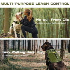 RunFido harnais grand chien – rembourrage mesh respirant pour le confort pendant l’entraînement.