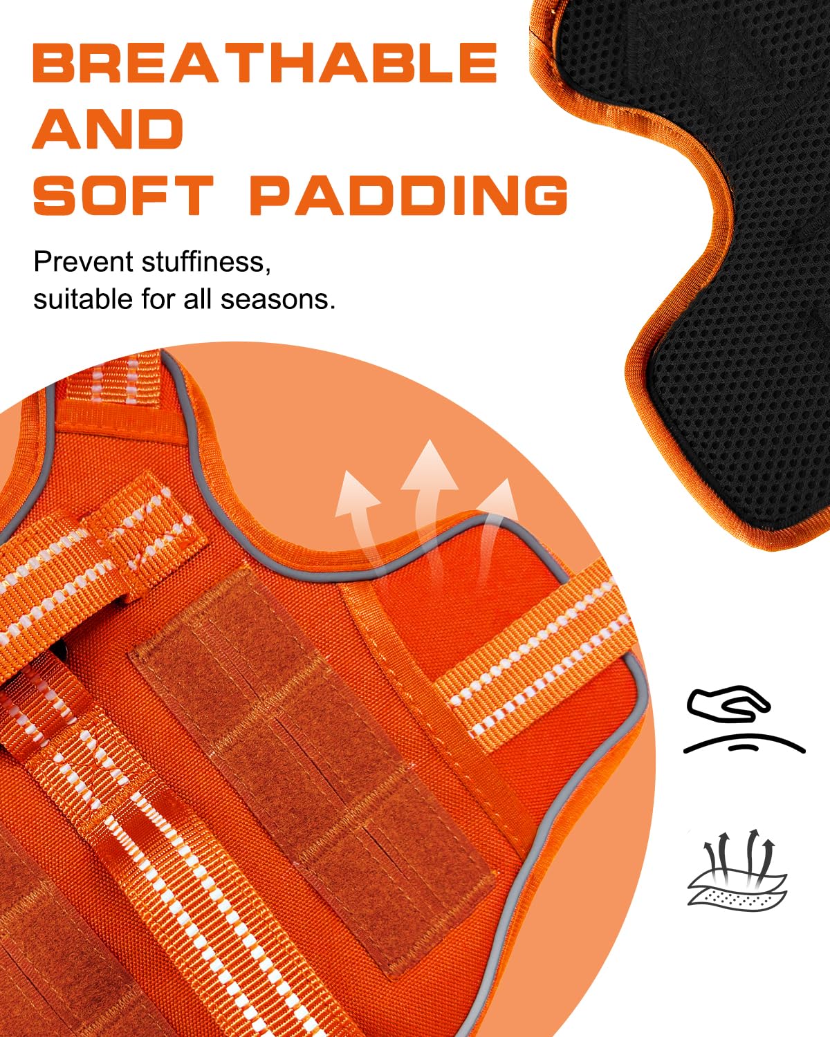 RunFido harnais chien systeme Molle pour accessoires modulables