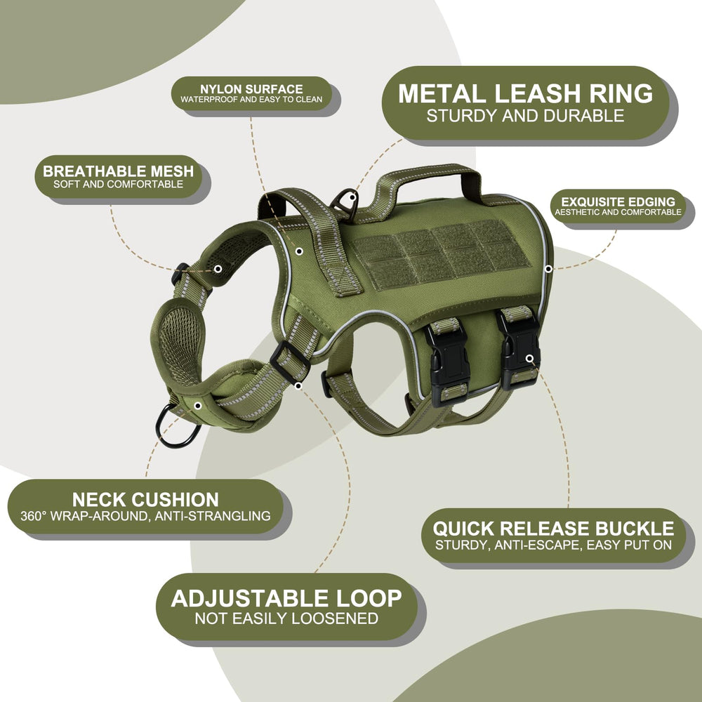 Harnais RunFido poignee-arriere, meilleur controle lors de marches et trekking.