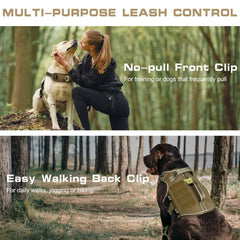 RunFido harnais MOLLE, système modulable pour accessoires lors des randonnées.