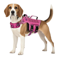 RunFido harnais tactique pour chien moyen — face avant, entrée rapide et ajustement confortable