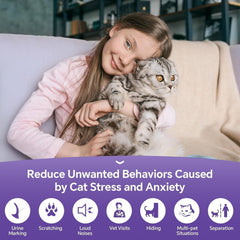 RUNMAT spray apaisant chat, voyage en voiture, réduction du stress potentiel.