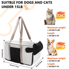 RUONARIER ceinture sécurité intérieure, fixation fiable pour petit chien