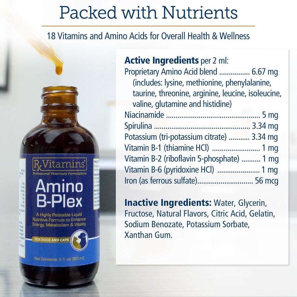 Doseur pour mesurer précisément Amino B Plex lors des repas.