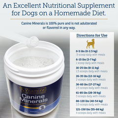 Rx Vitamins Canine Minerals - emballage pratique pour administration régulière