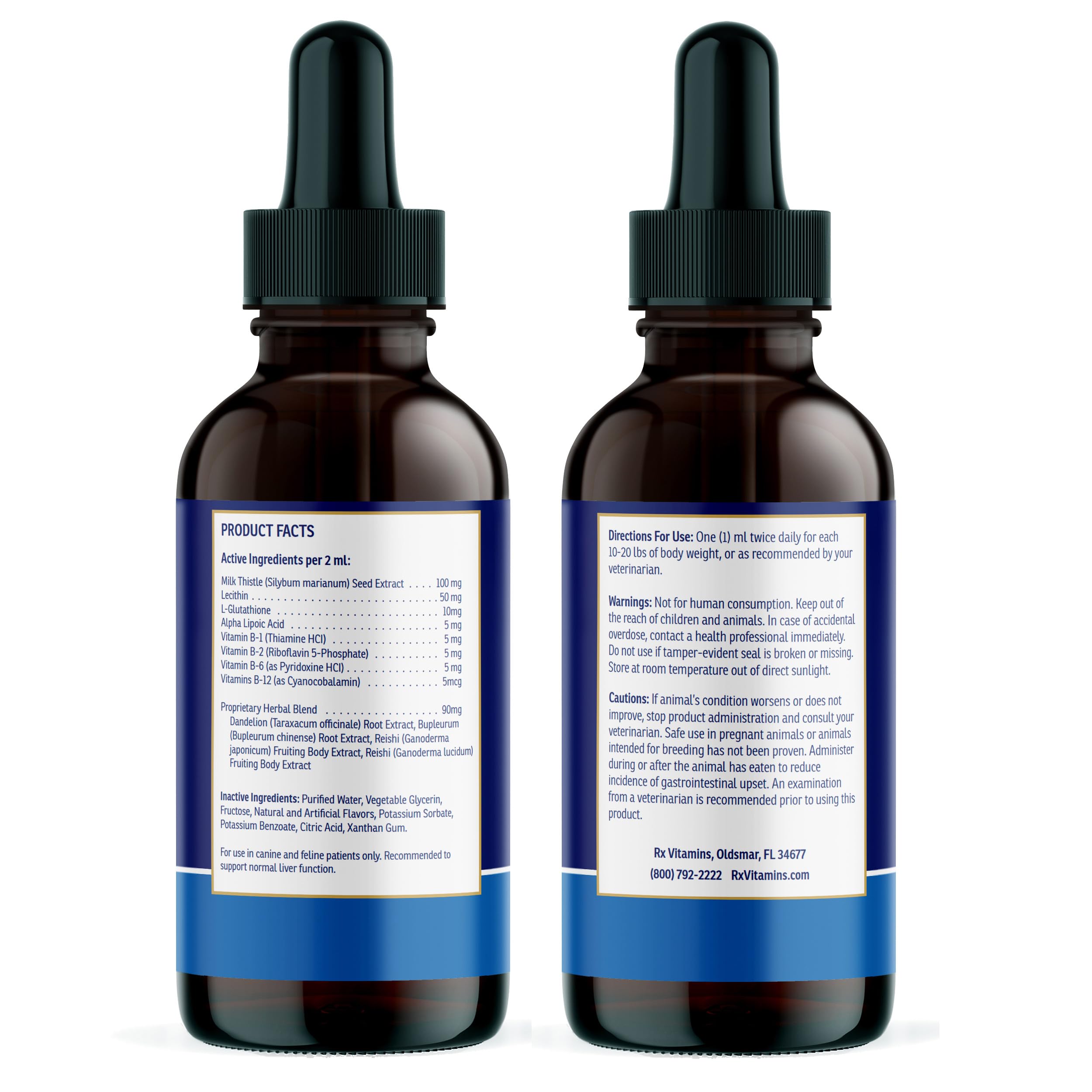 Rx Vitamins Hepato Support silymarine et silybine, ingrédient clé pour le foie.