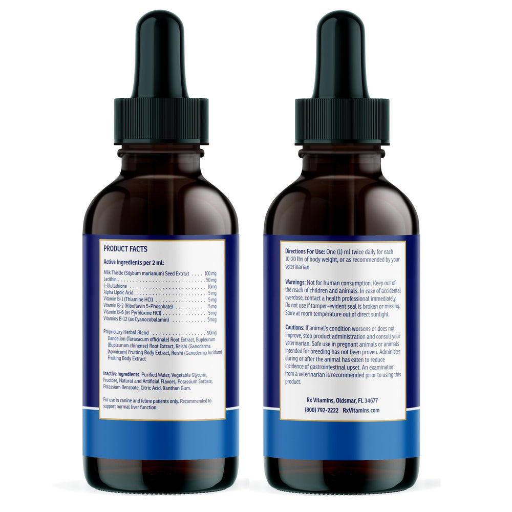 Rx Vitamins Hepato Support silymarine et silybine, ingrédient clé pour le foie.