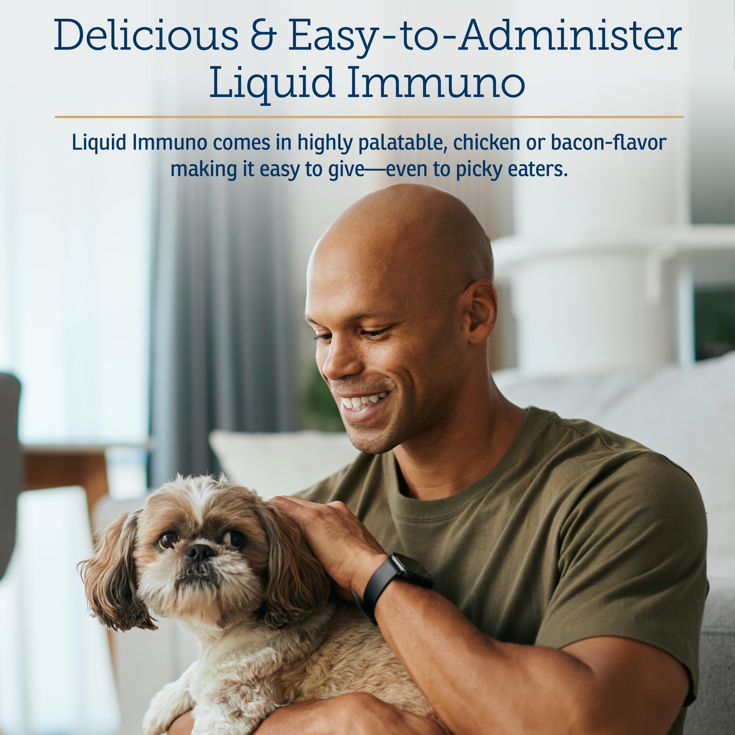 Rx Vitamins Liquid Immuno – L-Lysine pour chiens et chats