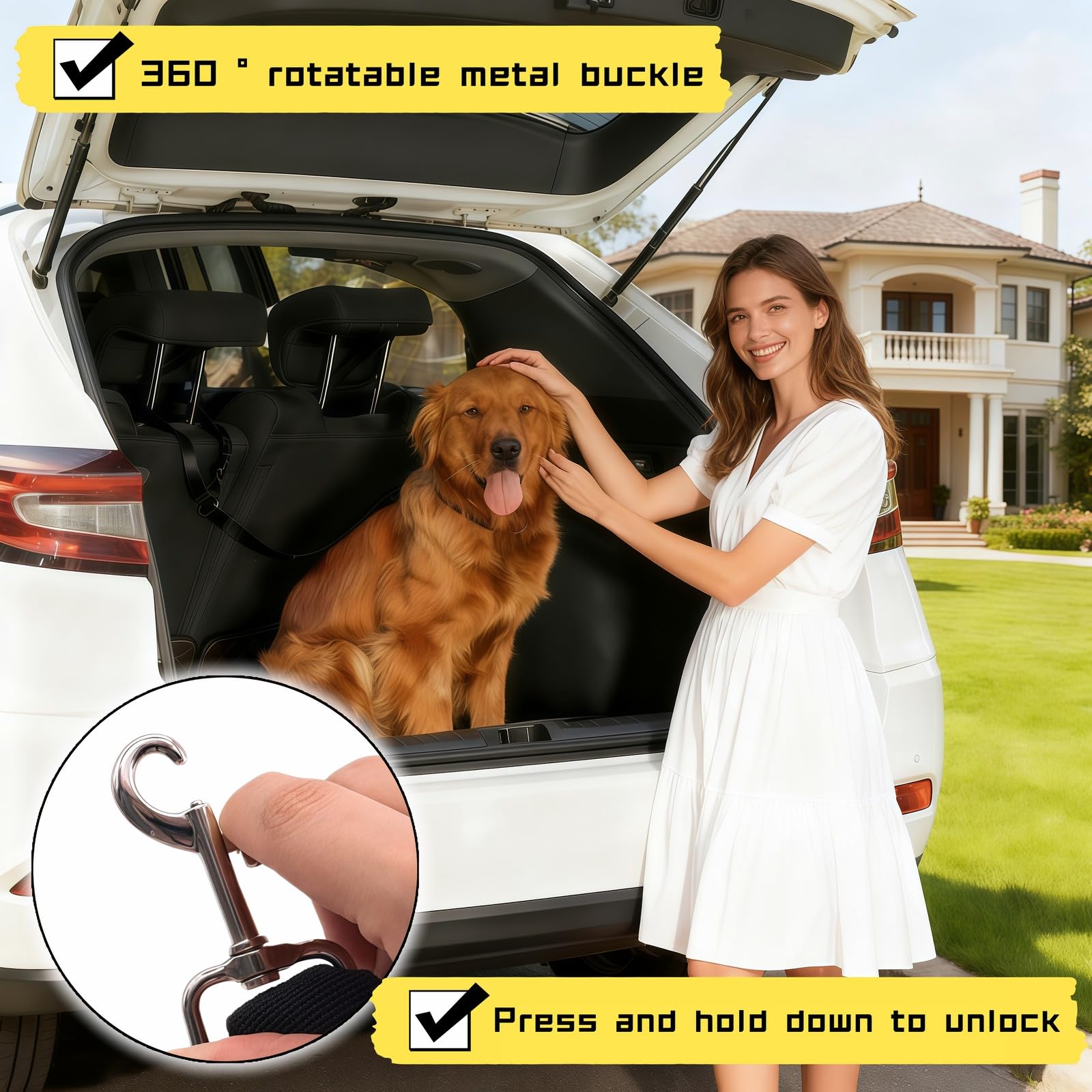 RyanDesign Lot de deux unités pratique pour plusieurs chiens.