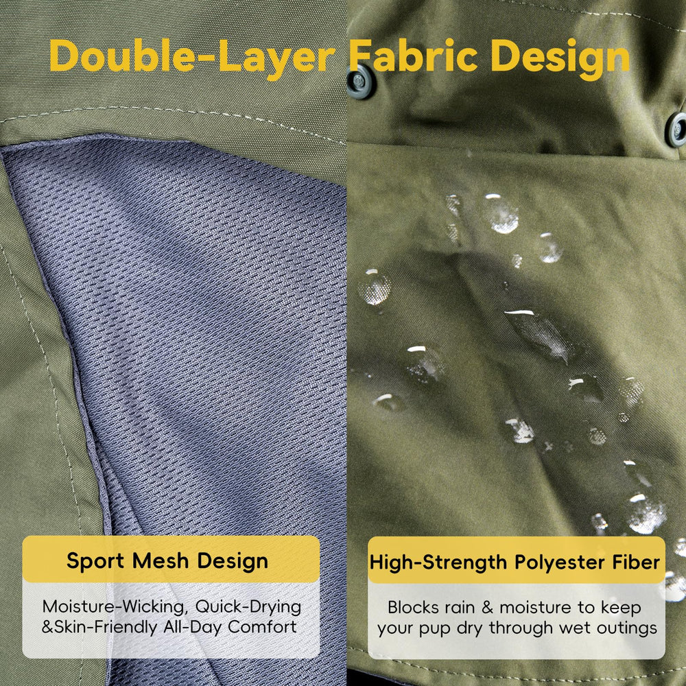 Tissu imperméable et durable résistant aux intempéries