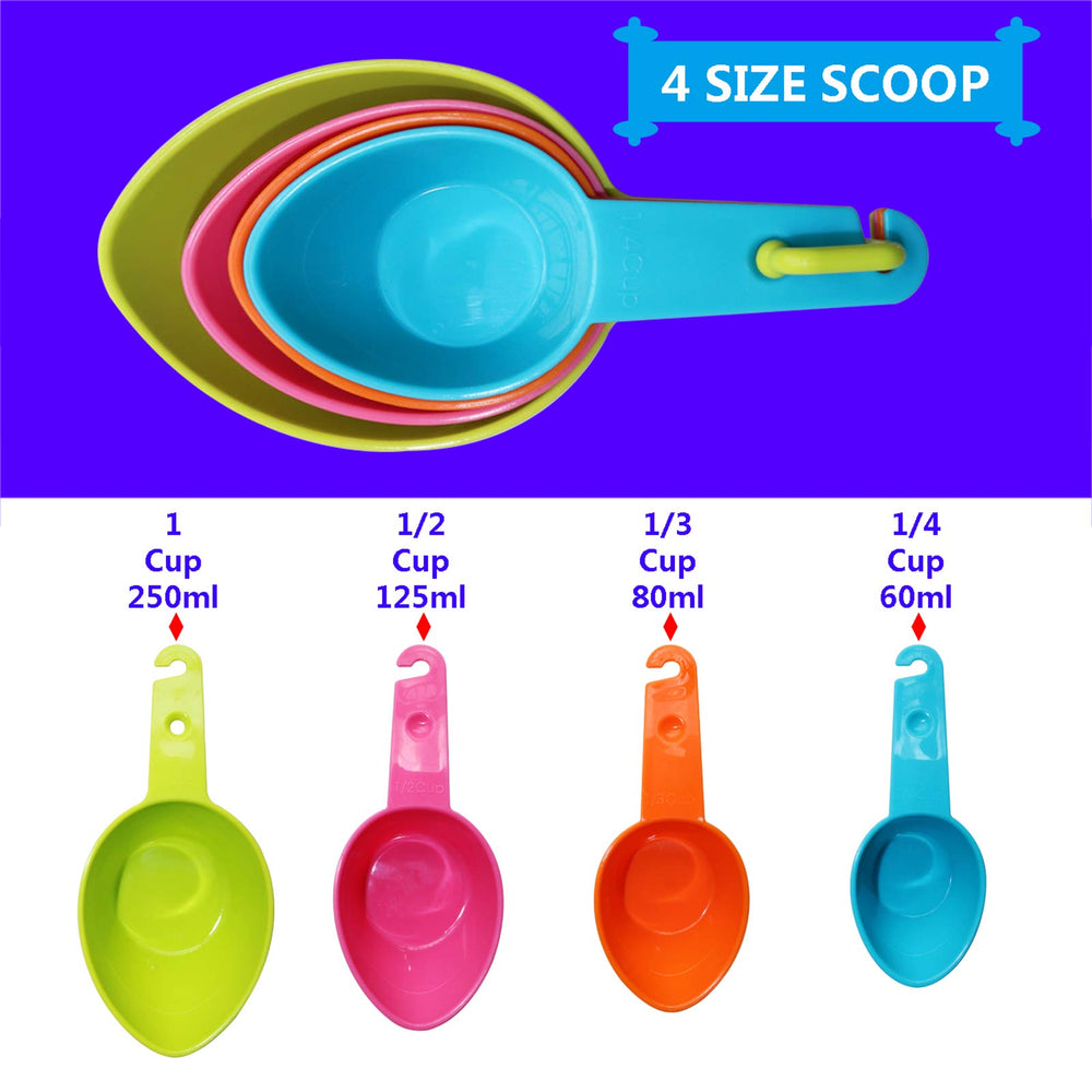 Rypet doseuse pour aliments secs et liquides, utilisation polyvalente.