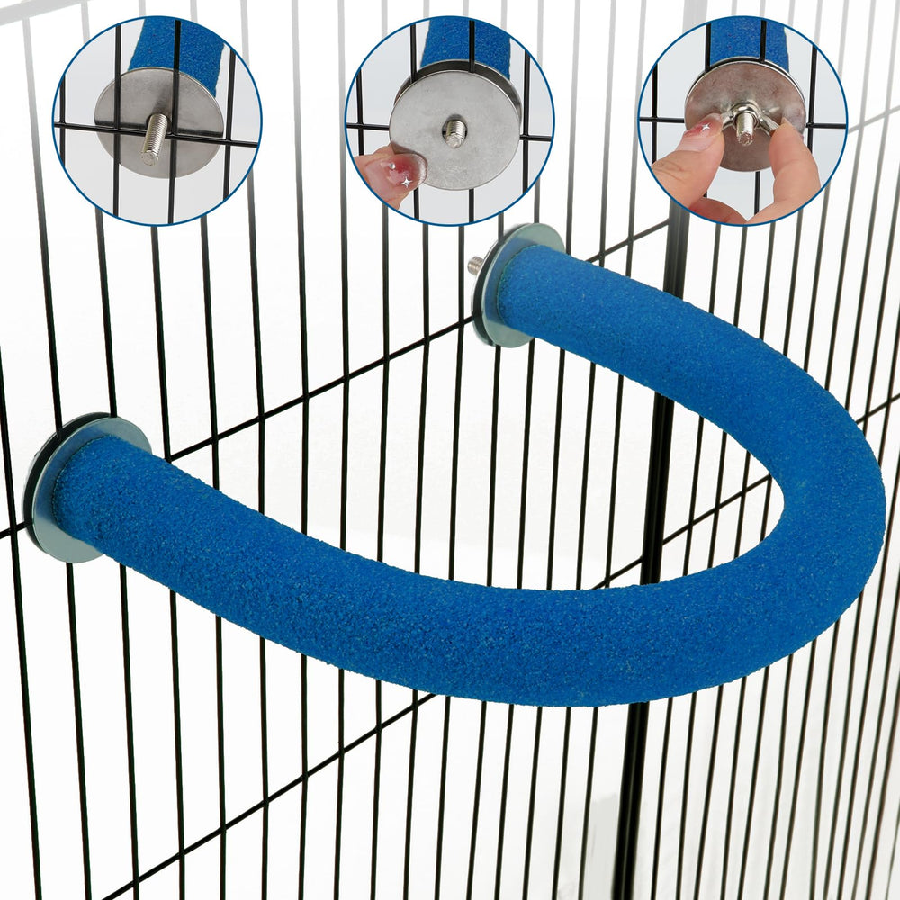RYPET perchoir sécurisé sans outils supplémentaires pour cages.