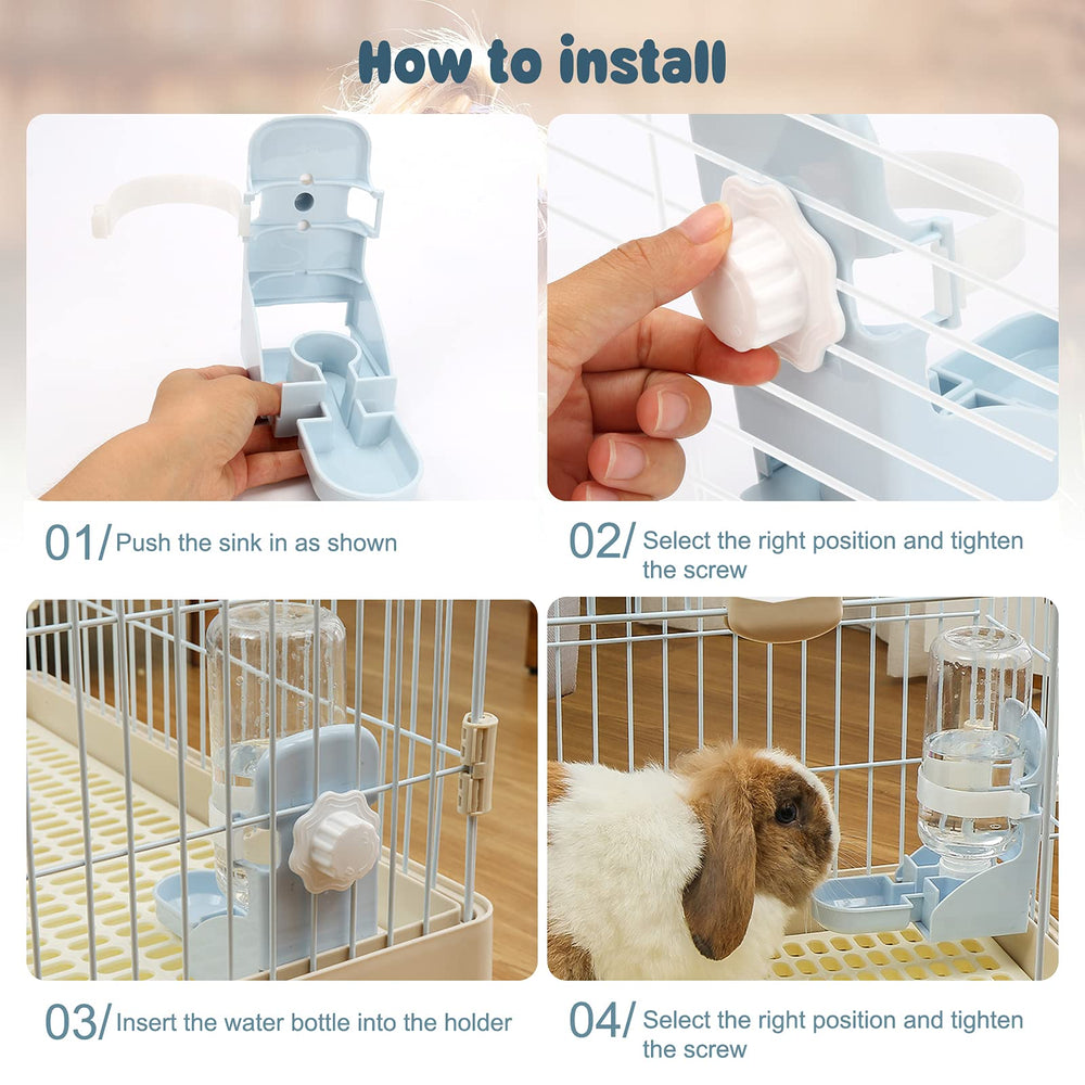 Rypet installation et remplissage faciles, accroche rapide.