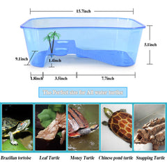 Rypet tortue tank: rampe antidérapante facilitant l'escalade