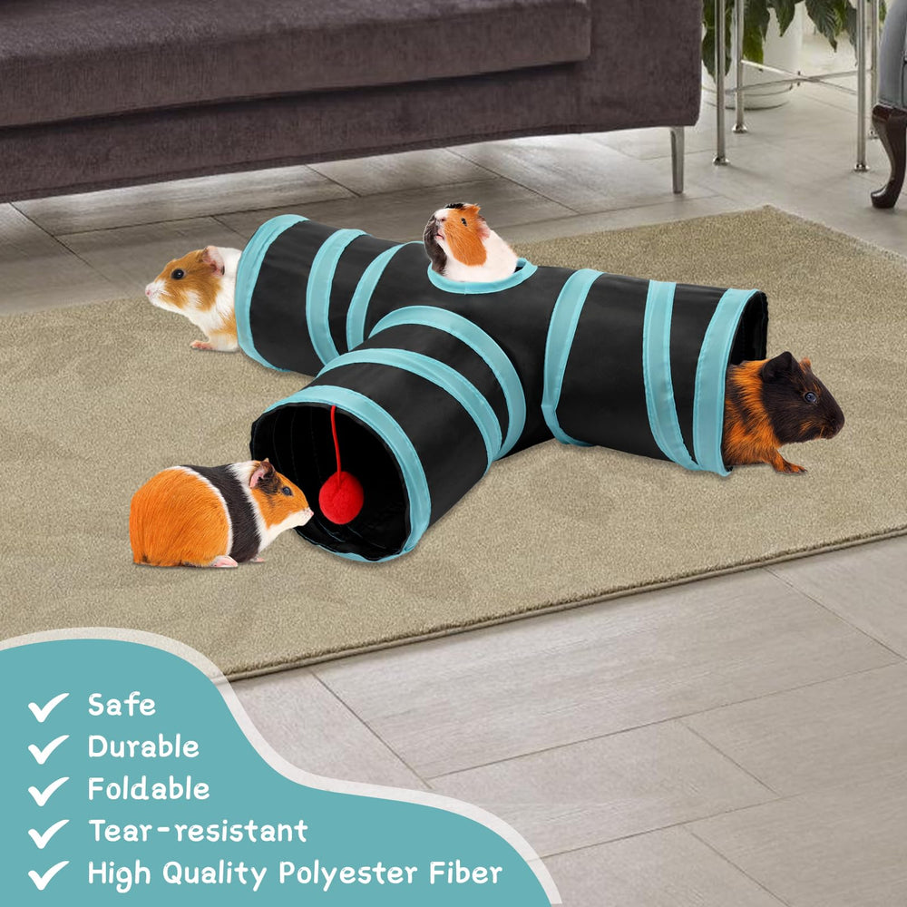Tunnel Rypet avec boule interactive pour petits animaux
