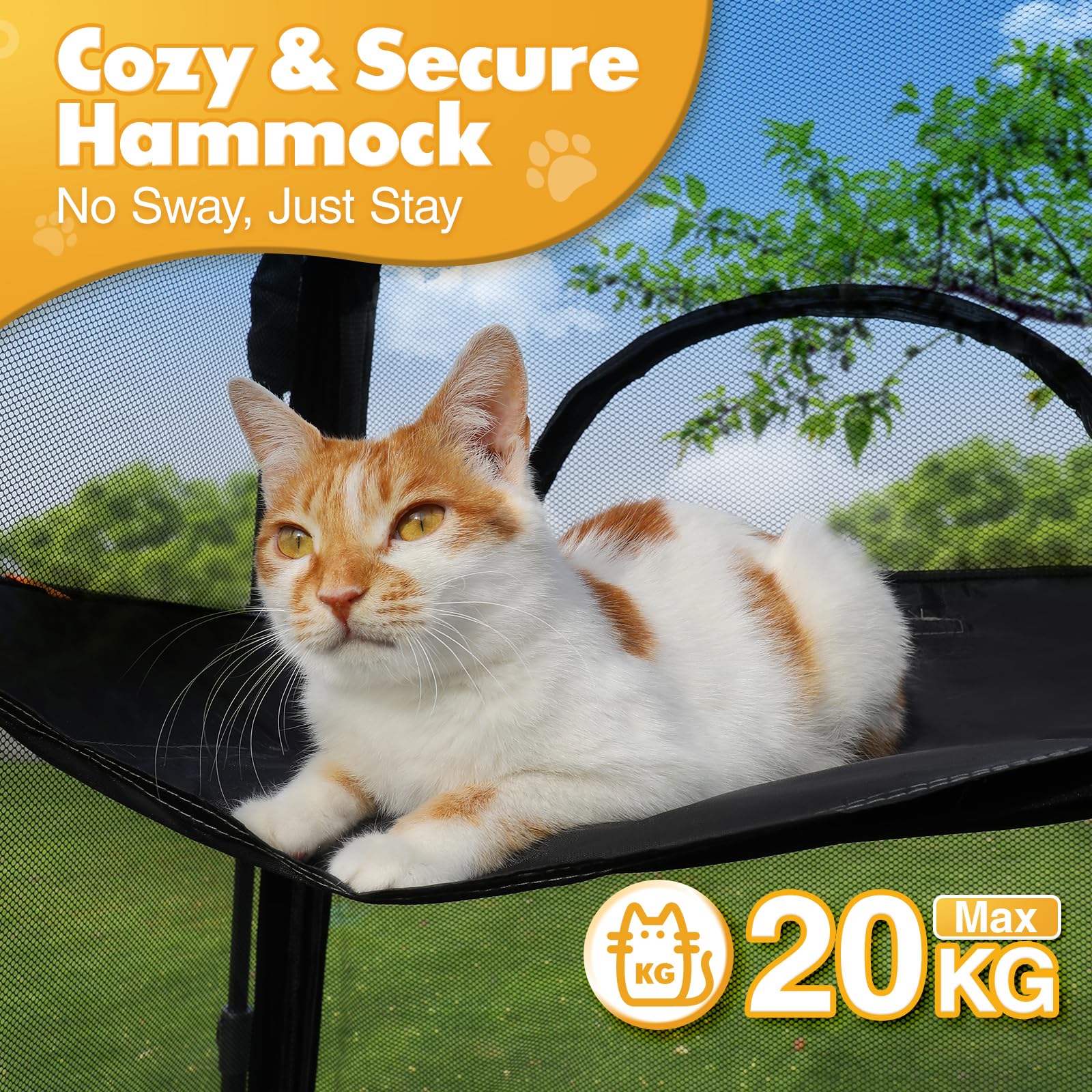 Rywell Catio assemblage simple et rapide comme une tente