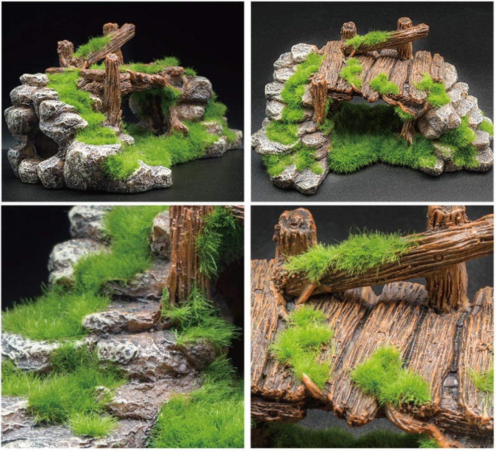 S-Lifeeling habitat crevette pour aquarium – cachette élégante pour petits crustacés