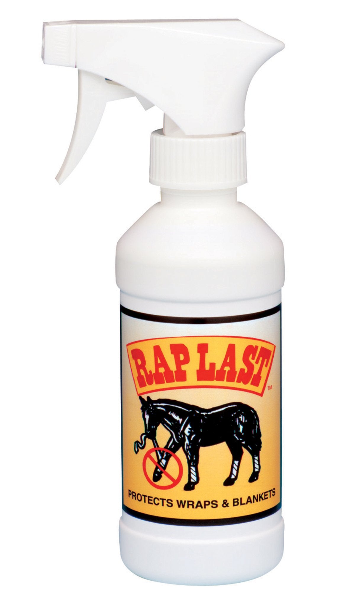 SADDLER J M Rap Last Spray pour chevaux, bouteille pratique pour l'entretien quotidien en écurie.