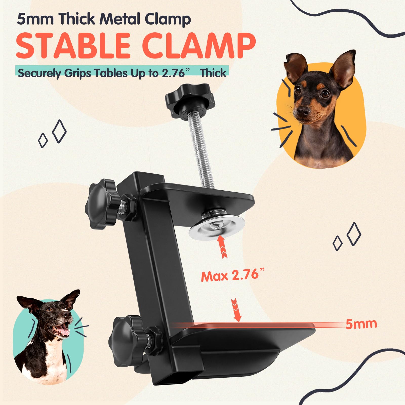 Hamac de toilettage Sadnyy offrant une position stable lors du bain.