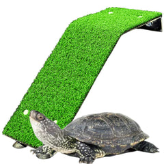 Plateforme Saim pour tortue 17po en acrylique, accès facilité hors de l’eau.