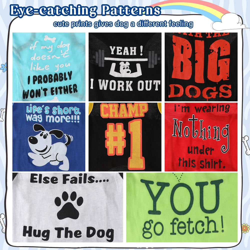 Couleurs vives et motifs attrayants pour chien Saintrygo