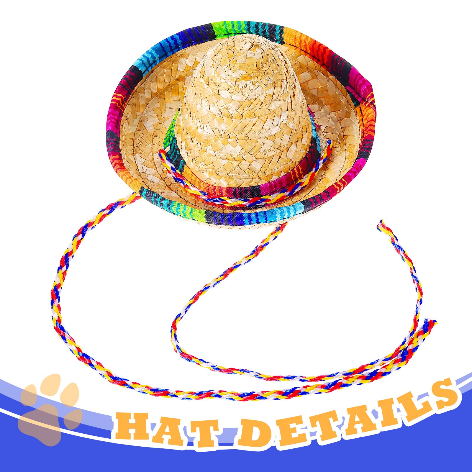 Accessoire décoratif Saintrygo pour Cinco de Mayo, idéal pour photos et ambiance festive.