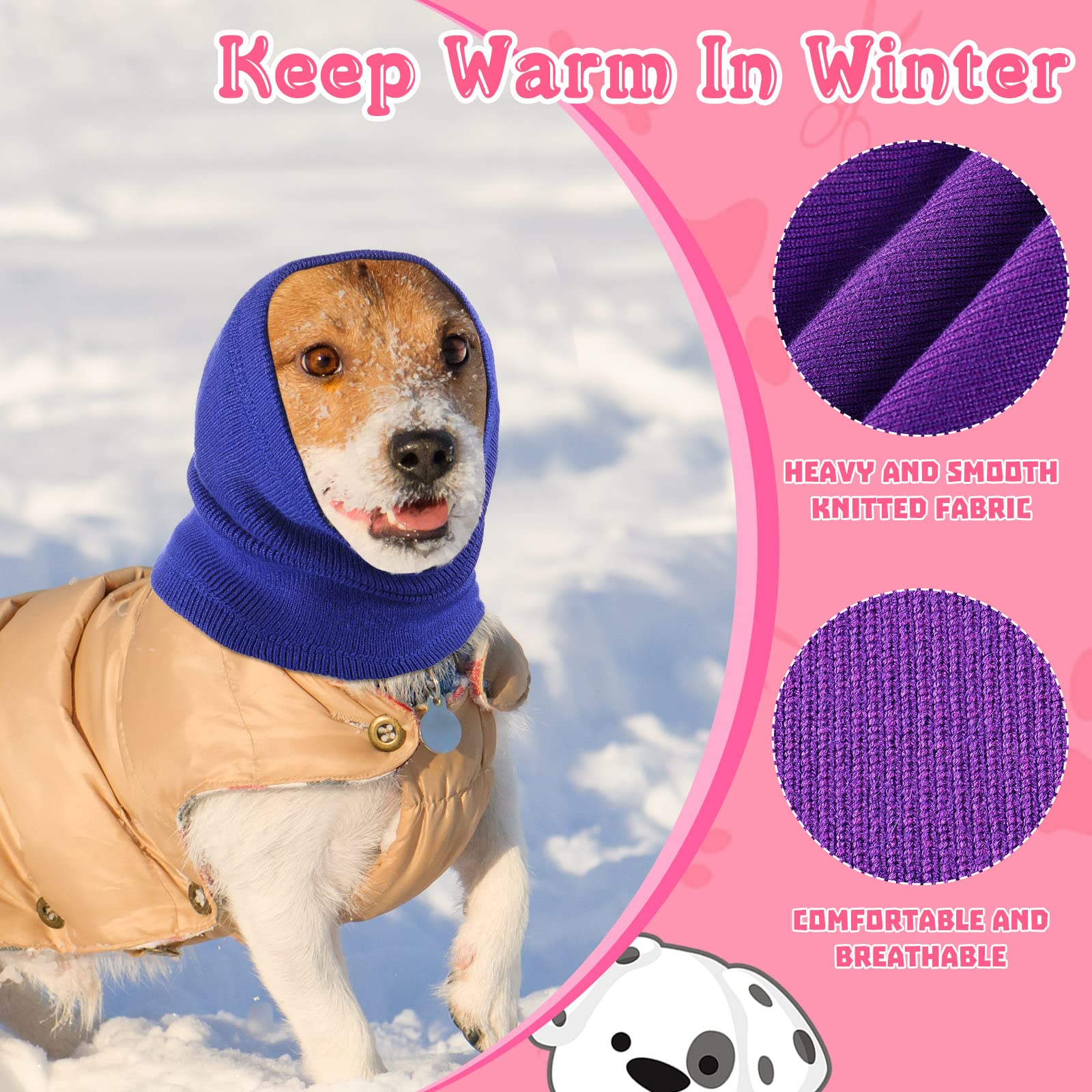 Saintrygo snoods tableau tailles S/M/L pour bien choisir.