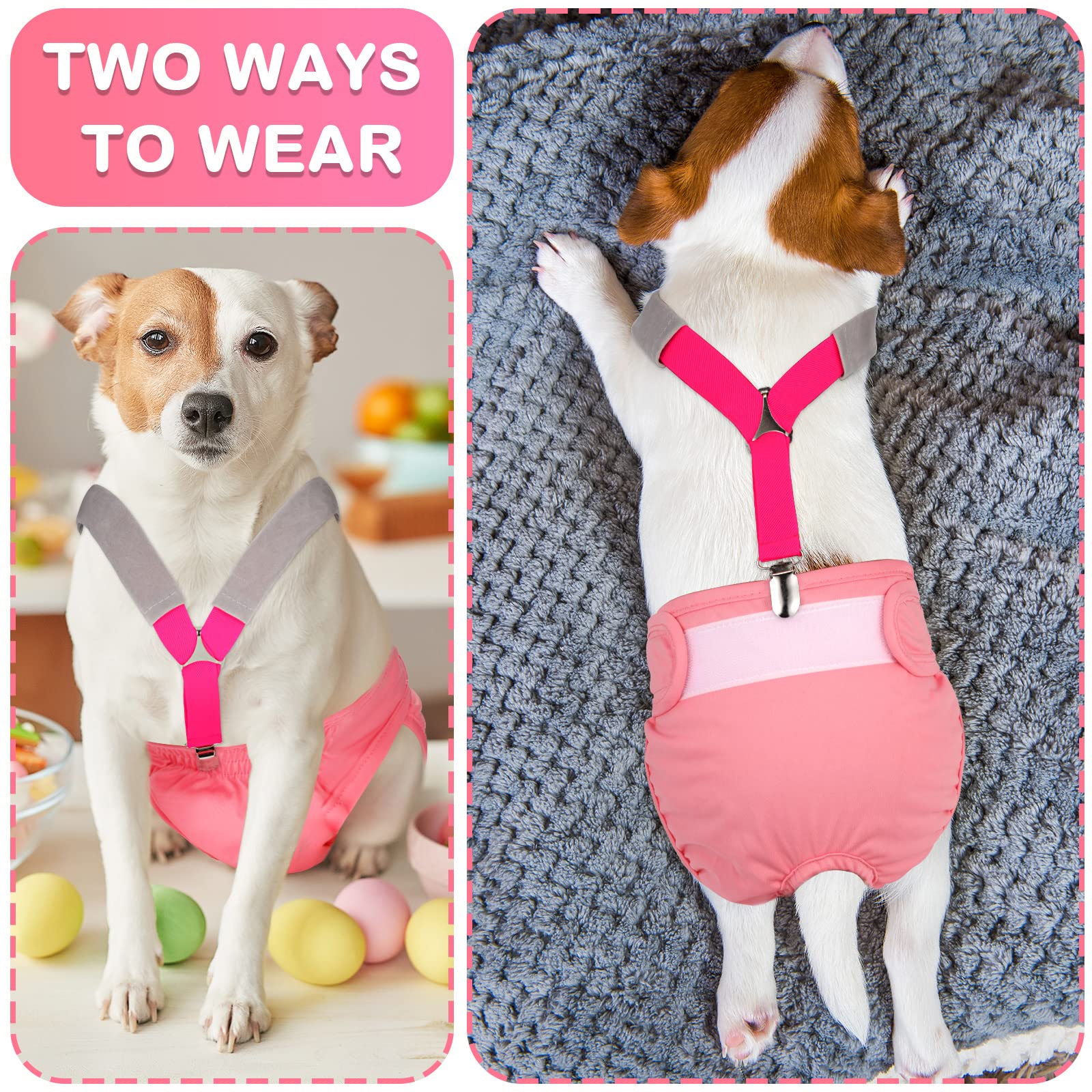 Saintrygo suspendeurs chien taille L – idéal pour grands chiens.