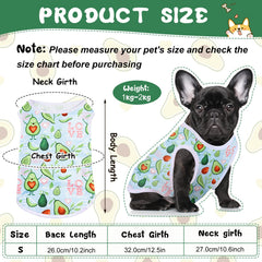 Saintrygo T-shirt chien motif dessin animé, apparence adorable et pratique.