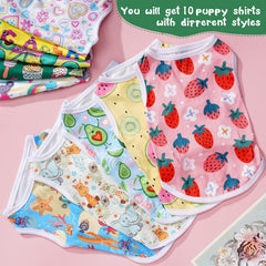 Saintrygo T-shirt chien motif animaux, tenue ludique.