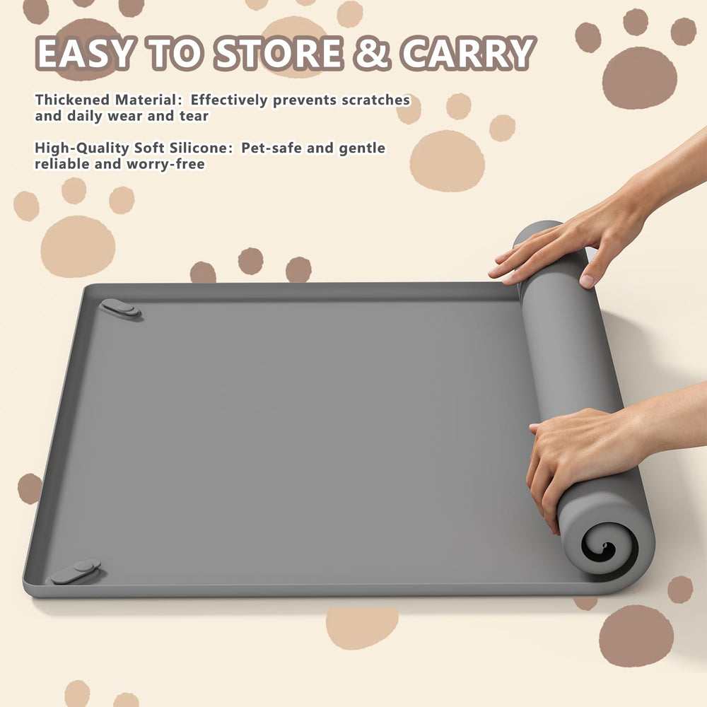 SAKAKI porte-tapis polyvalent, utilisable sous bol, en cage ou sur comptoir.