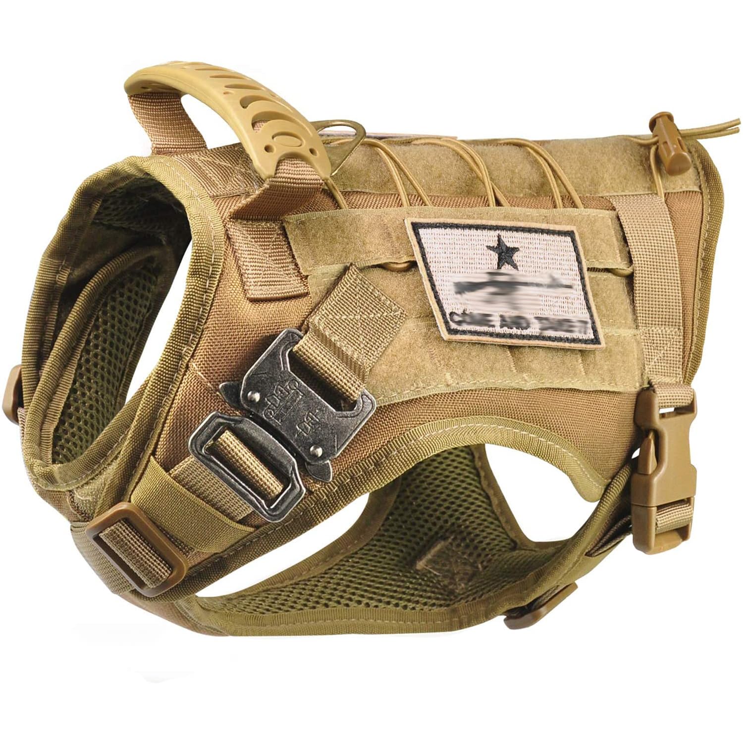 SALFSE gilet tactique pour chien avec système MOLLE pratique pour accessoires