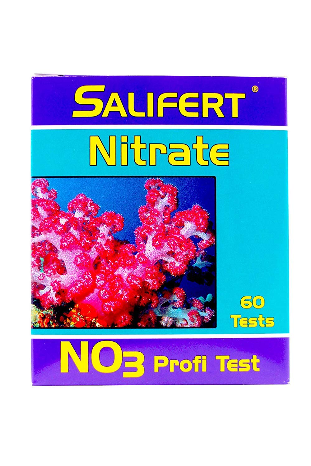 Le Salifert nitrate No3: mesure précise du nitrate en aquarium marin.