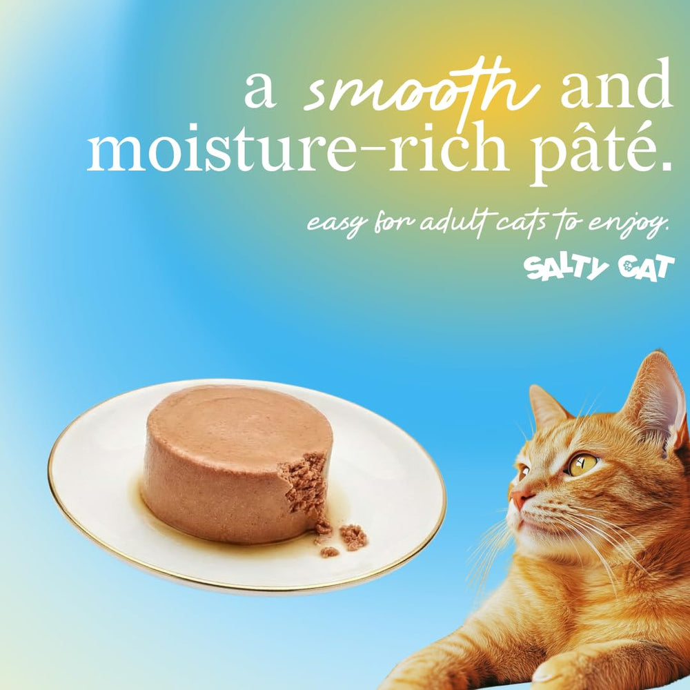 Salty Cat Capitaine Dîner Pâté: texture lisse, facile à partager.