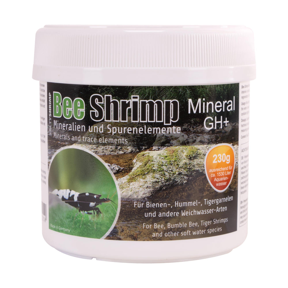 SALTYSHRIMP Bee Shrimp Mineral GH+ : bouteille prête à l'emploi.
