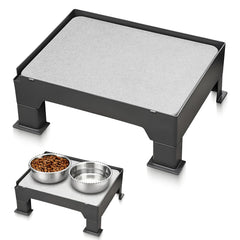 SAMORINO support élevé pour bol chien, stabilité et confort lors des repas.
