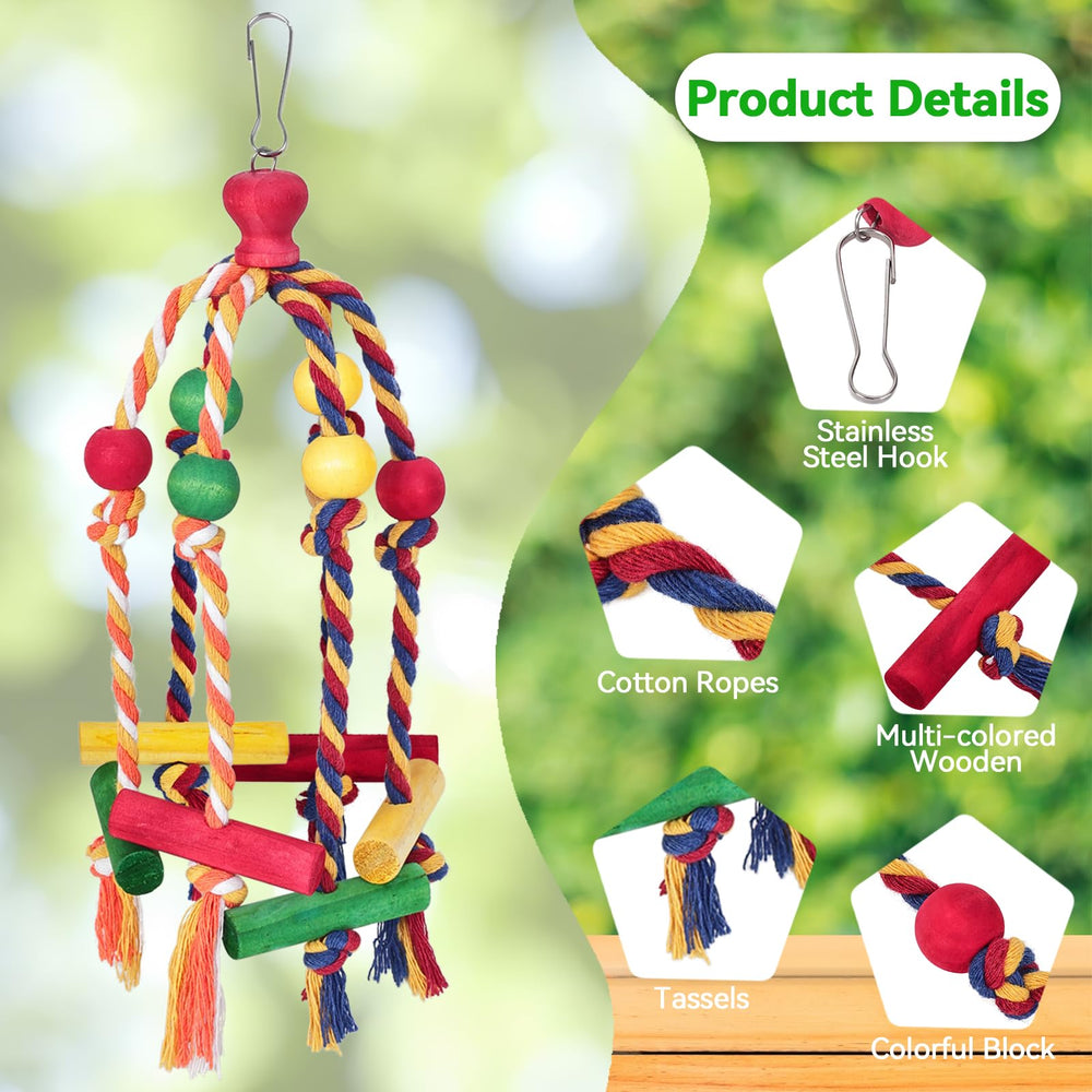 Samtotopets formes variées bois naturel: stimule la curiosité et l'interaction quotidienne.