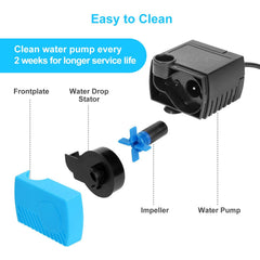 SANKLEV SP-400LV sedona : flux d'eau constant pour fontaine