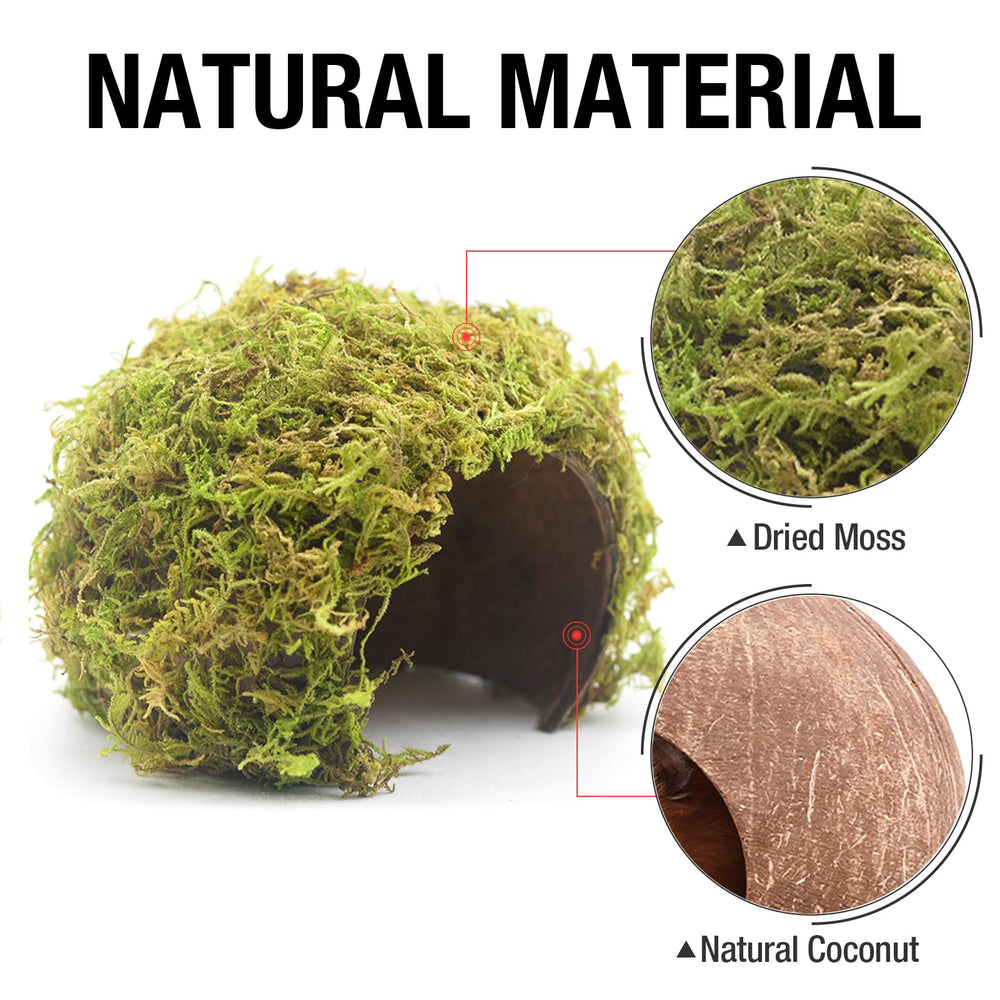 SanmooAio cachette hamster, caverne naturelle, design discret et cosy.
