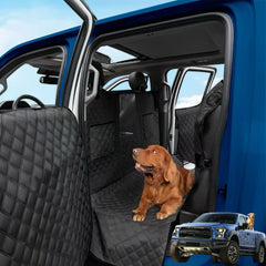 Sanqitara XL: housse chien cabine arrière, protection contre salissures et poils.
