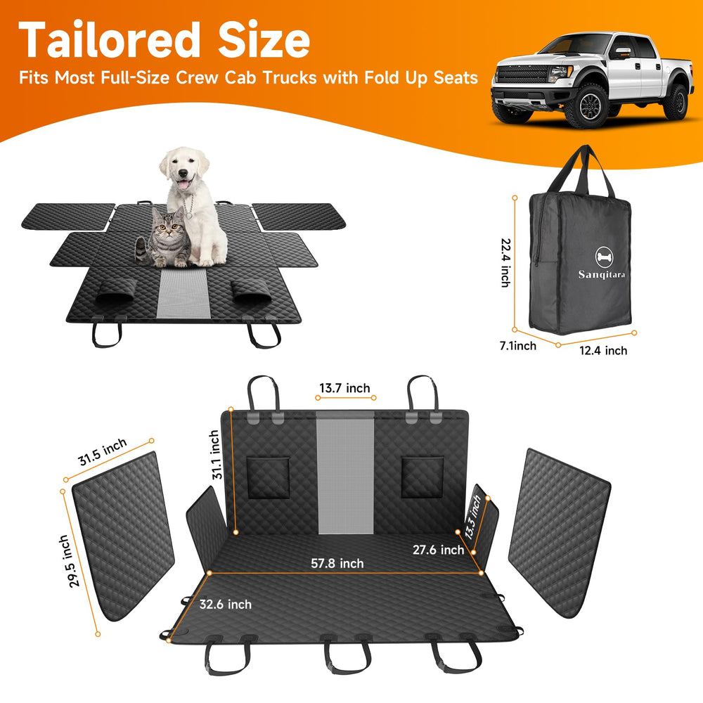 Sanqitara XL: protections-portes pour chien, protège les portières et rebords.