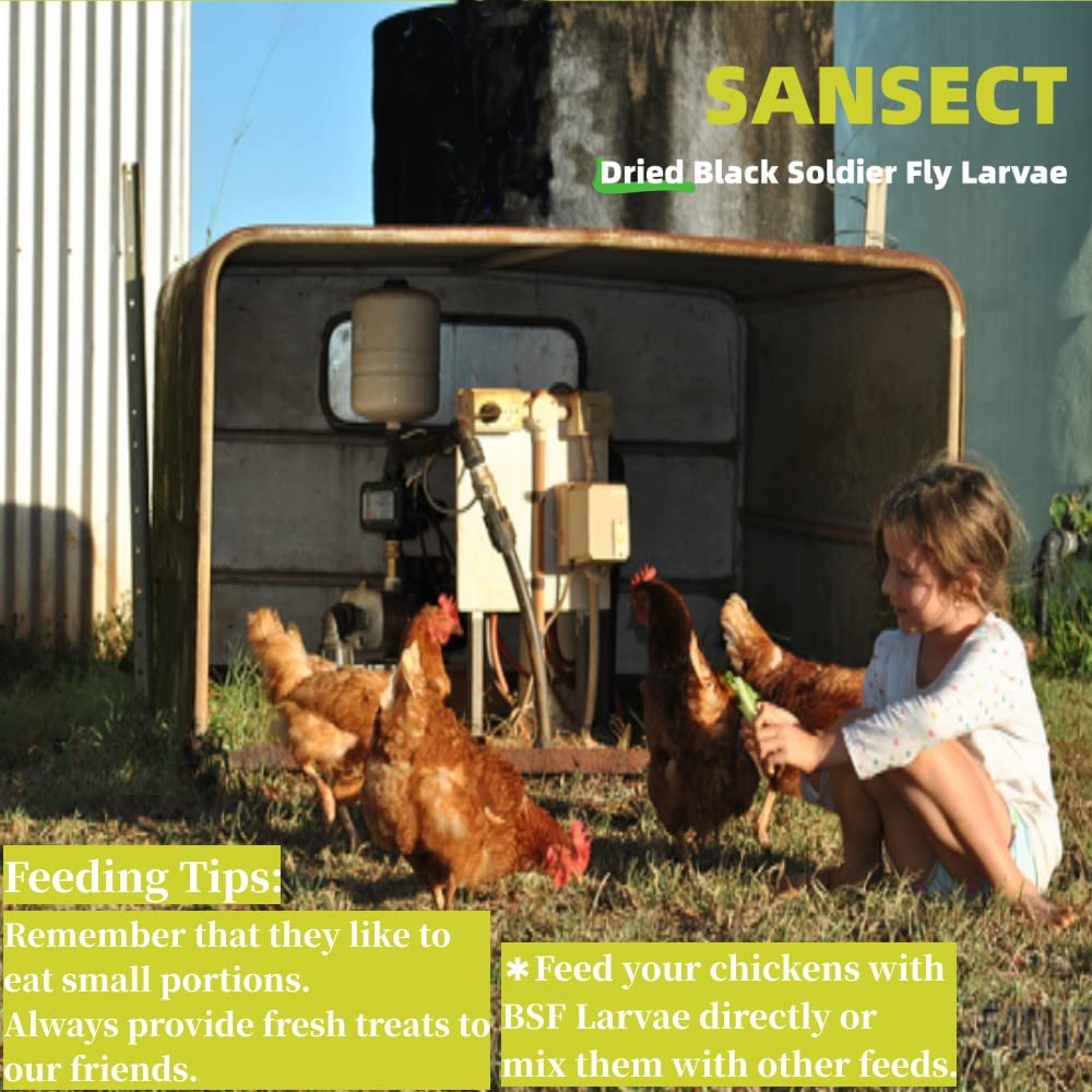 SANSECT utilisation polyvalente pour volailles et oiseaux sauvages.