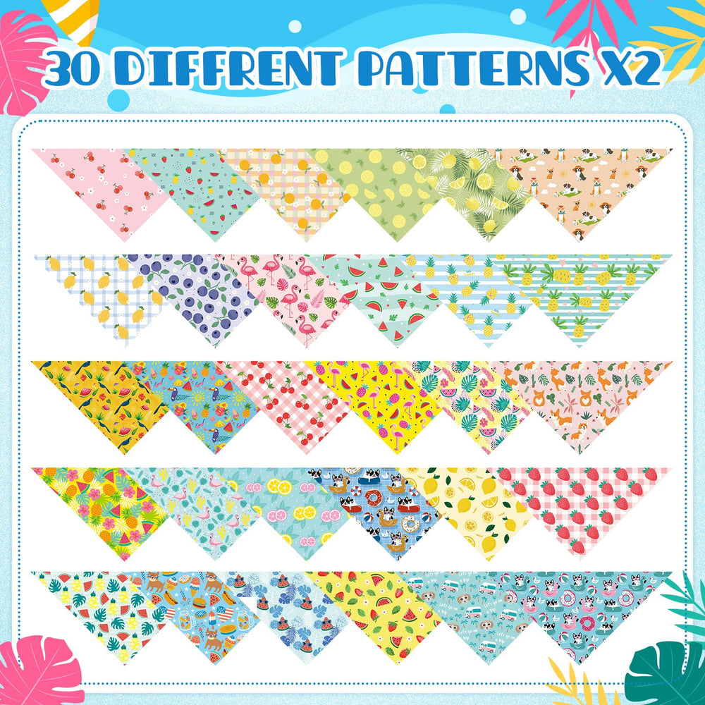 Bandana Sanwuta pour chien – motifs variés, pratique pour divers looks