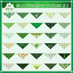 Bandana Sanwuta Saint Patrick design varié ajoutant couleur pendant les balades.