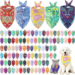 Bandanas Sanwuta ensemble 100 paisley chien, look tendance.