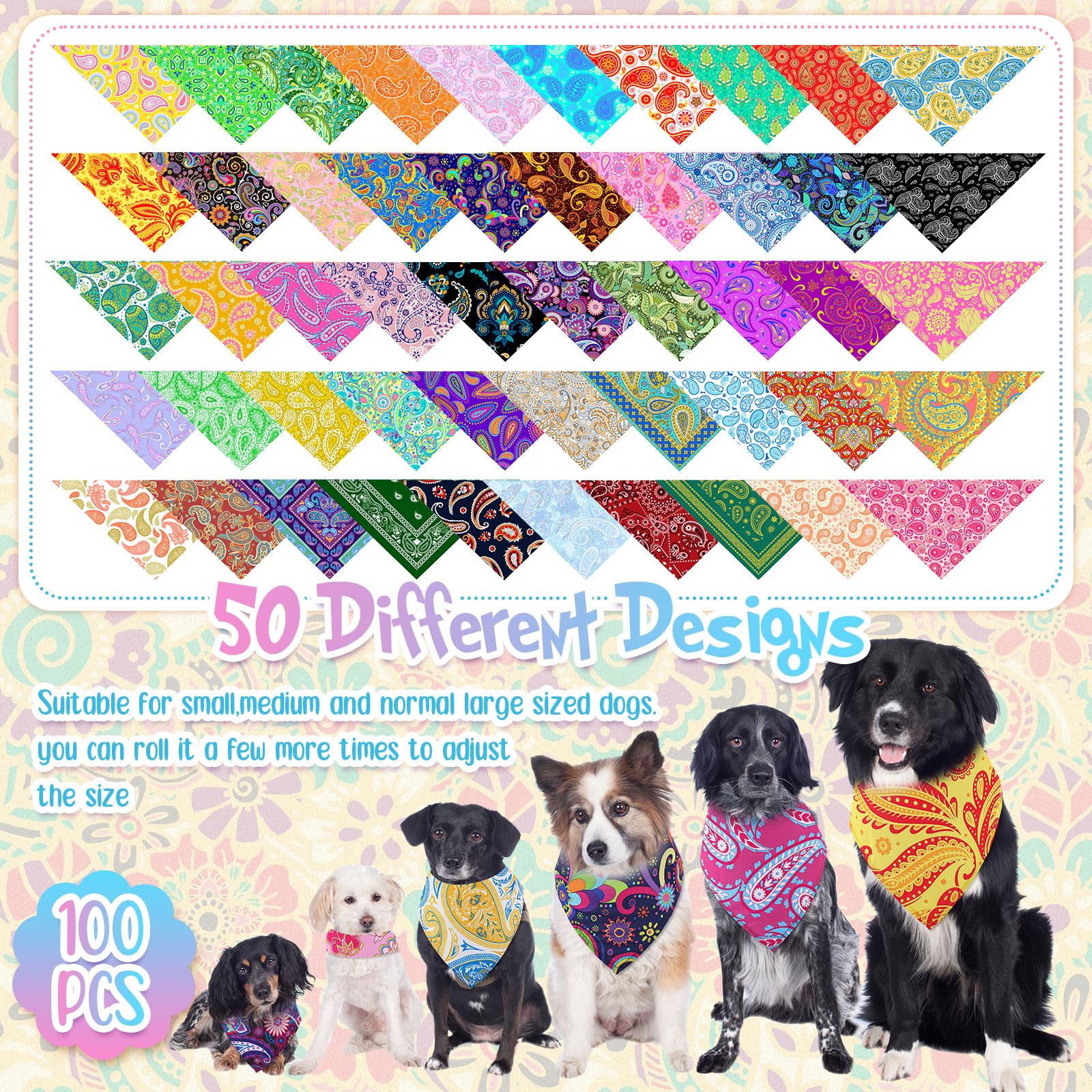 Bandanas Sanwuta polyester doux et lavables, confort durable.