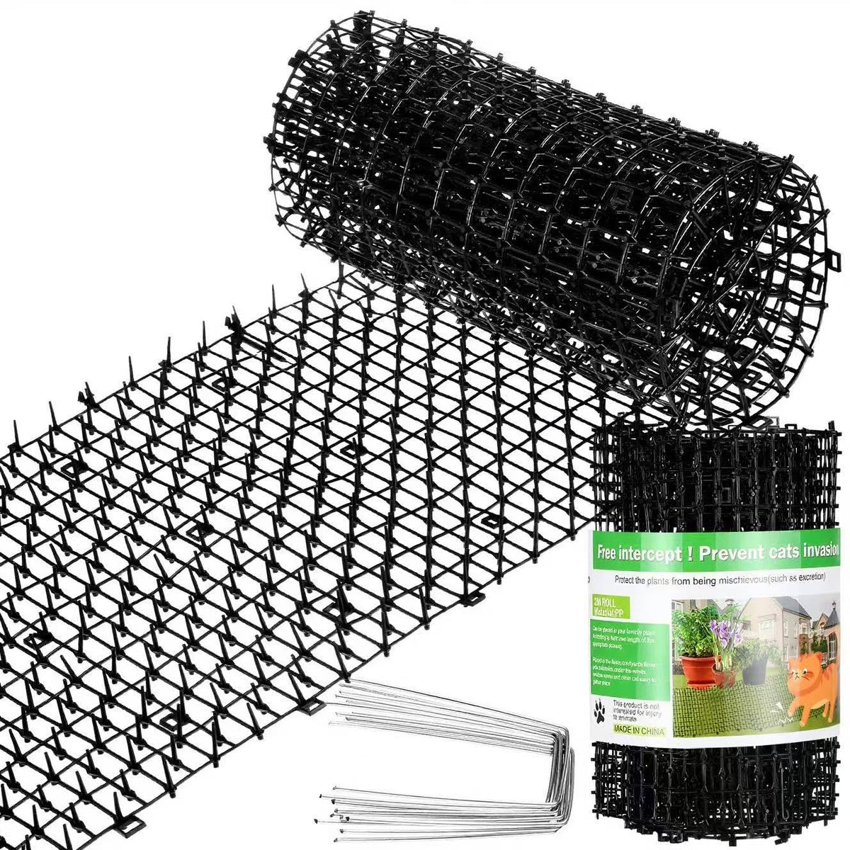 Sanwuta tapis anti-griffes chat extérieur pointes protège meuble et balcon