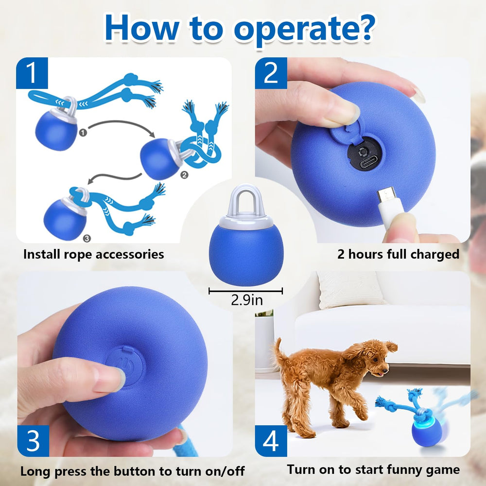 Saolife balle matériaux durables, résistant aux jeux mordants.